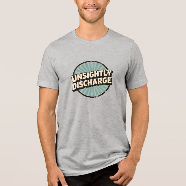 T-shirt En Tri-matière Décharge Inesthétique (Recto)