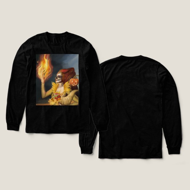 T-shirt En Tri-matière Déesse d'automne (Motif recto et verso)