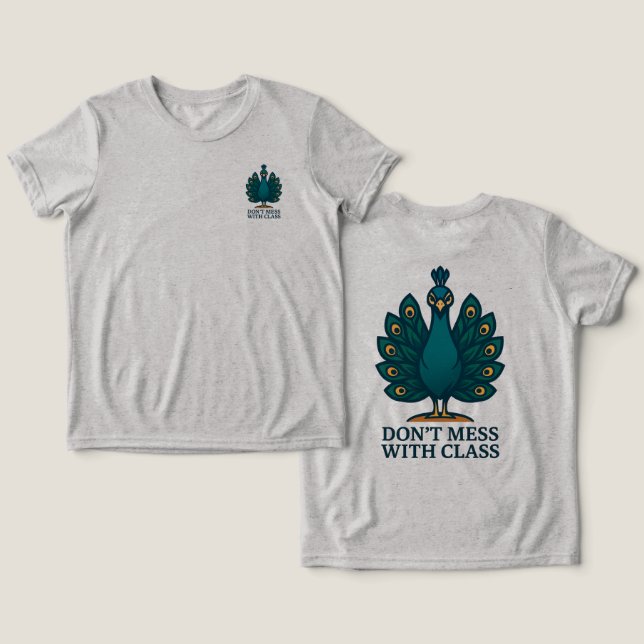 T-shirt En Tri-matière Défauts et fleurs (Design Recto & Verso)