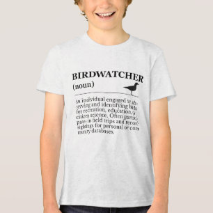 T-shirt En Tri-matière Définition de l'ornithologue Observation Identific