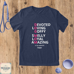T-shirt En Tri-matière Définition Maman Chien Personnalisée