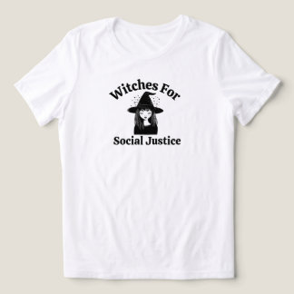 T-shirt En Tri-matière Démocrate libéral féministe sorcière drôle anti Tr