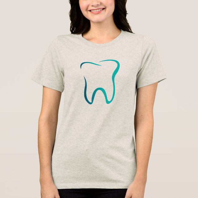 T-shirt En Tri-matière Dentistère dentaire Image Médicale (Recto)