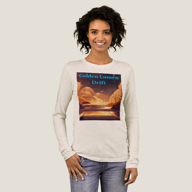 T-shirt En Tri-matière Dérive du Lumen Doré (Recto complet)