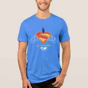 T-shirt En Tri-matière Dernier fils de Krypton Emblem