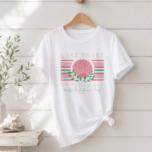 T-shirt En Tri-matière Dernier Toast sur la Côte – Enterrement de Vie de