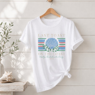 T-shirt En Tri-matière Dernier Toast sur la Côte – Enterrement de Vie de