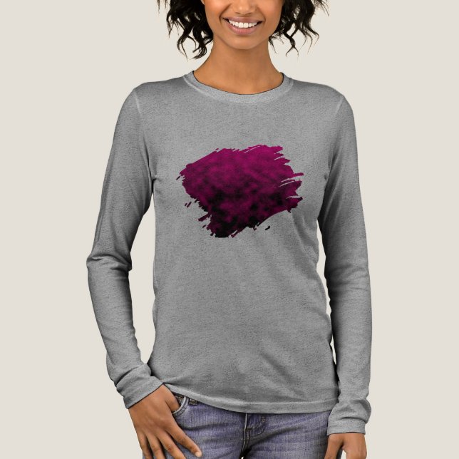 T-shirt En Tri-matière Descente de velours (Recto)