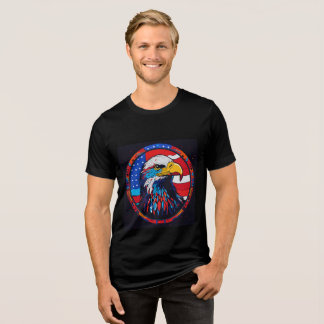 T-shirt En Tri-matière Design majestueux de tête d'aigle