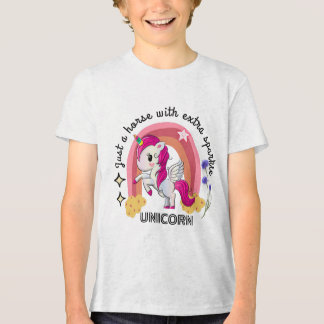 T-shirt En Tri-matière Design Unicorn pour les amoureux de licorne