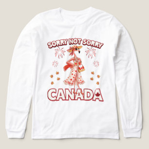 T-shirt En Tri-matière Désolé Pas Désolé Flamant Canada