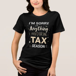 T-shirt En Tri-matière Désolé pour tout ce que j'ai dit pendant la saison