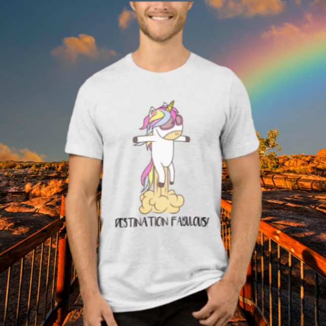 T-shirt En Tri-matière Destination Fabuleuse ! (Créateur téléchargé)