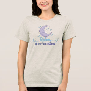 T-shirt En Tri-matière Détendez-vous, je vais vous endormir Anesthésiste 