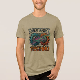 T-shirt En Tri-matière Detroit Techno