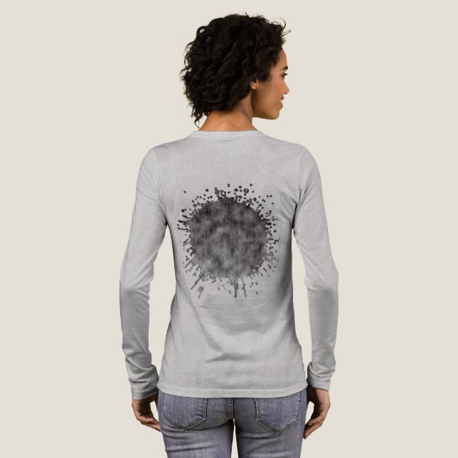 T-shirt En Tri-matière Deuil Statique (Verso complet)