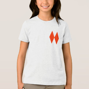 T-shirt En Tri-matière Deux losanges