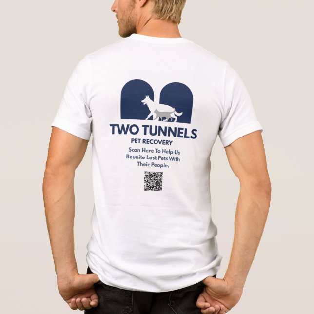 T-shirt En Tri-matière Deux Tunnels  (Verso)