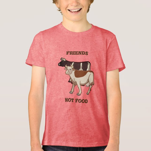 T-shirt En Tri-matière Deux vaches (Recto)