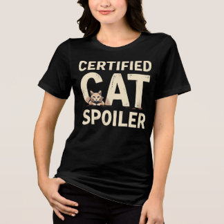 T-shirt En Tri-matière Dévastateur de Chat Certifié