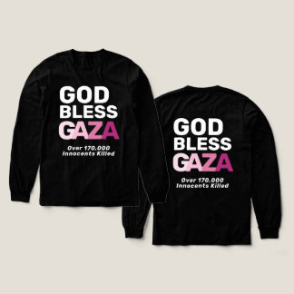 T-shirt En Tri-matière Dieu bénisse Gaza Anti-guerre en l'honneur des vie
