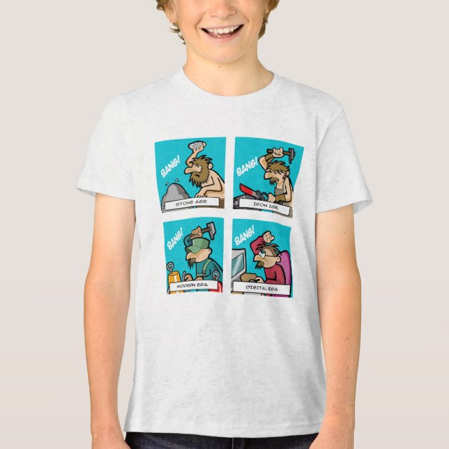 T-shirt En Tri-matière Digital Evolution 2 (Recto)