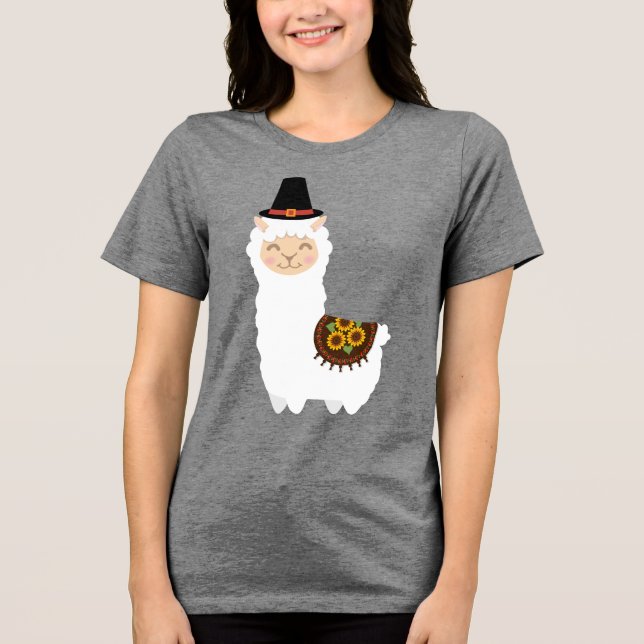 T-shirt En Tri-matière Dinde lama (Recto)