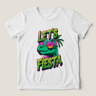 T-shirt En Tri-matière 🦖 Dino Fiesta Vibes Tee