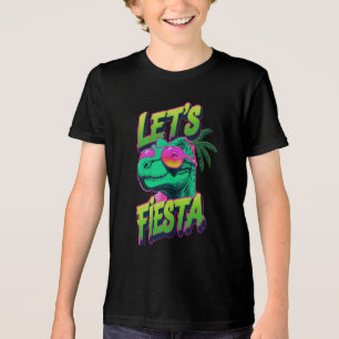 T-shirt En Tri-matière 🦖 Dino Fiesta Vibes Tee