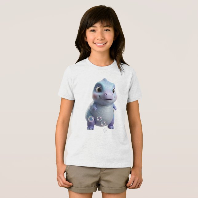 T-shirt En Tri-matière Dino Pop Bubble (Recto plein)