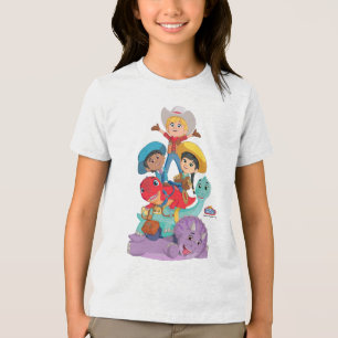 T-shirt En Tri-matière Dino Ranch Friends