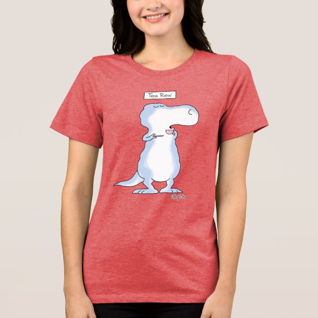 T-shirt En Tri-matière dinosaure TEA REX par Boynton (Recto)