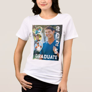T-shirt En Tri-matière Diplômé 2025 Coeurs photo