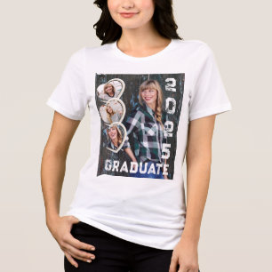 T-shirt En Tri-matière Diplômé 2025 Coeurs photo