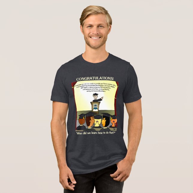 T-shirt En Tri-matière Diplômés (Recto plein)