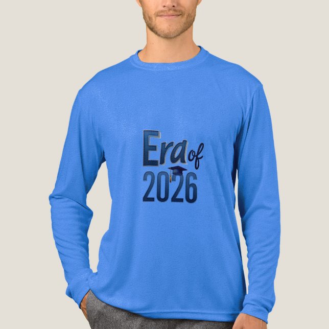 T-shirt En Tri-matière Diplômés de 2026 (Recto)