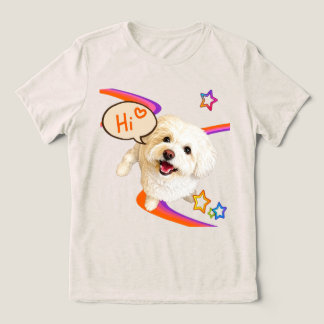 T-shirt En Tri-matière Dire simplement "Bonjour"