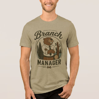 T-shirt En Tri-matière Directeur de succursale Castor Bureau Travail Entr