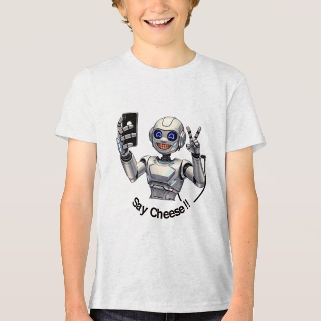 T-shirt En Tri-matière Dites Cheese! (Recto)