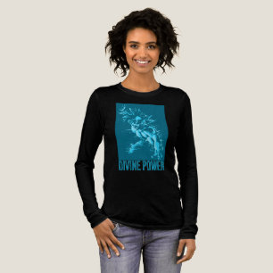 T-shirt En Tri-matière Divine Power Design Anime Workout - Energy Fitness