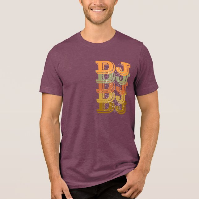 T-shirt En Tri-matière DJ dans different colors (Recto)