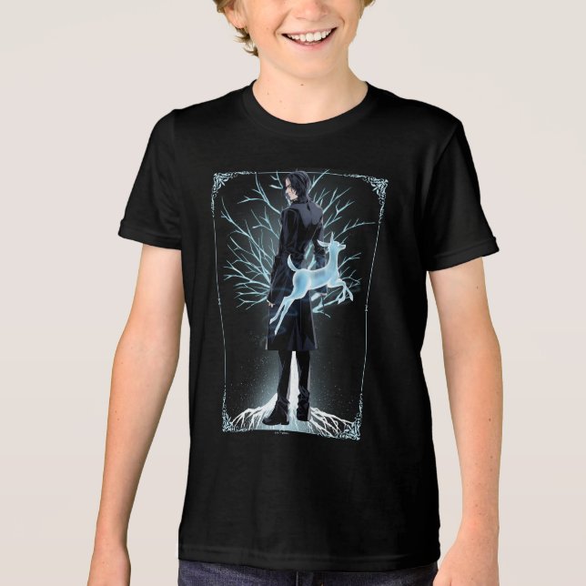T-shirt En Tri-matière Doe Patronus d'Anime Severus Snape (Recto)