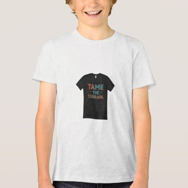 T-shirt En Tri-matière Dompter le terrain (Recto)