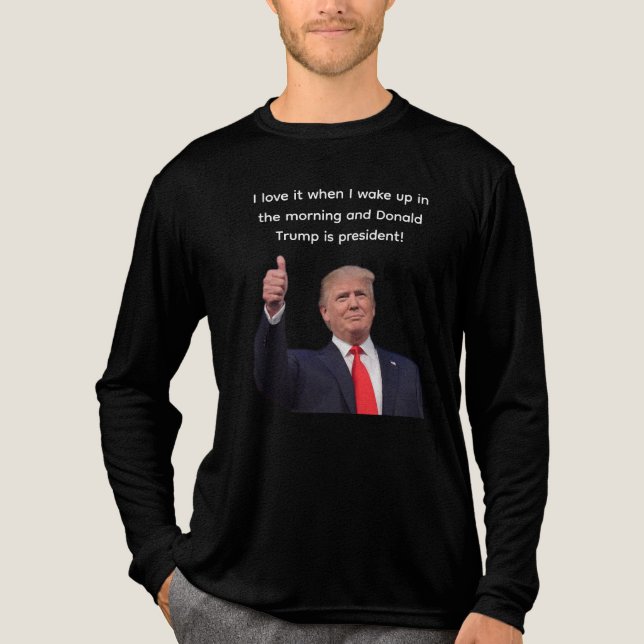 T-shirt En Tri-matière Donald Trump 2024 (Recto)
