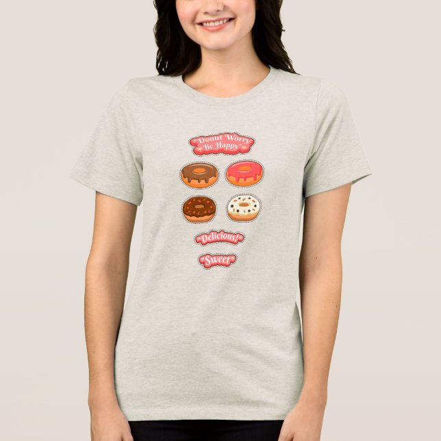T-shirt En Tri-matière Donuts (Recto)