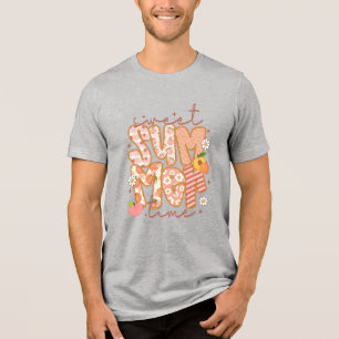 T-shirt En Tri-matière Douce Été Temps Prépa Peche