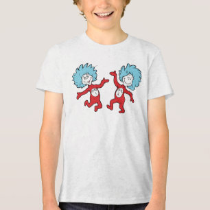 T-shirt En Tri-matière Dr. Seuss Chose 1 et Chose 2 Personnage