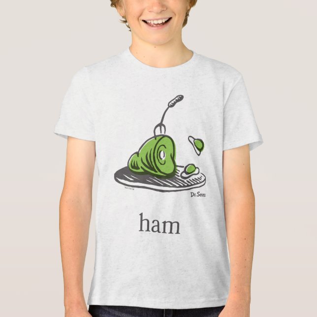 T-shirt En Tri-matière Dr. Seuss | Les Œufs verts au jambon (Recto)