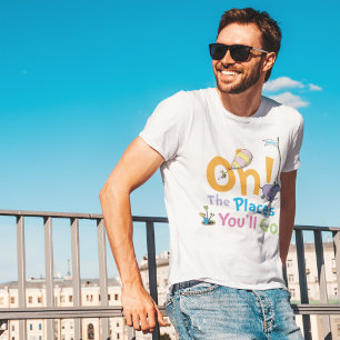 T-shirt En Tri-matière Dr Seuss   Oh, les endroits où vous irez !