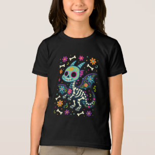 T-shirt En Tri-matière Dragon Crâne de Sucre - Gardien de l'Au-delà